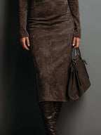 Tatiana™ | Long Sleeve Midi Dress