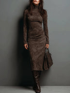 Tatiana™ | Long Sleeve Midi Dress