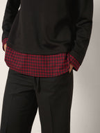 Johnny Collar Long Sleeve Top URSA