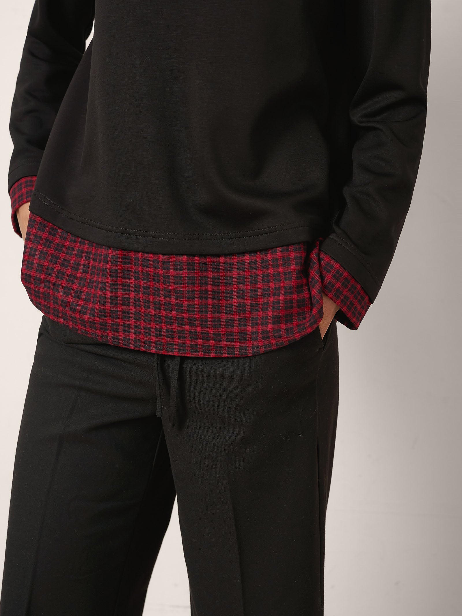 Johnny Collar Long Sleeve Top URSA