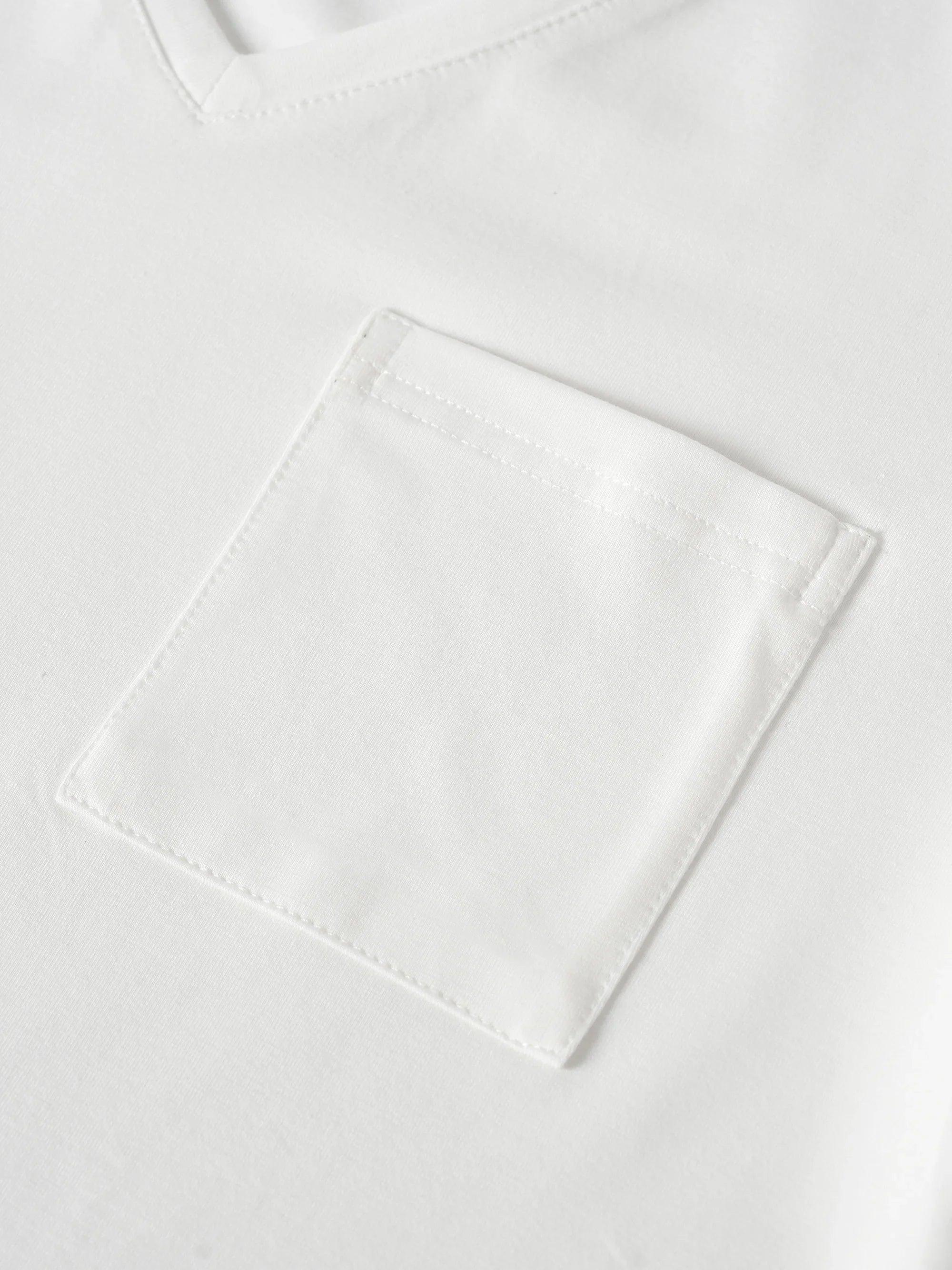 Stretch-Knit Bamboo Classic Basic Tee BELLE