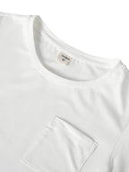 Stretch-Knit Bamboo Classic Basic Tee BELLE