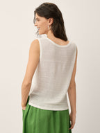 Linen Jersey Essential Vest EMILY