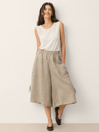 Linen Jersey Essential Vest EMILY