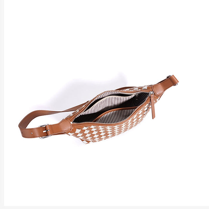 Tori Woven Hobo Bag