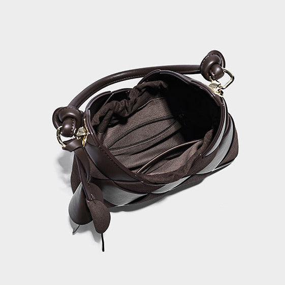 Sloane Woven Shoulder Bag