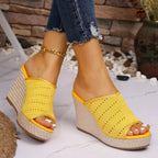 Amelie Wedge Sandals