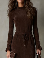 Jocara™ | Drawstring Midi Dress