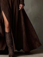Rhiandra™ | Turtleneck Maxi Dress