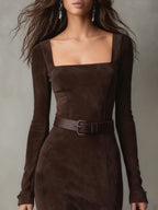 Beatrix™ | Square Neck Maxi Dress