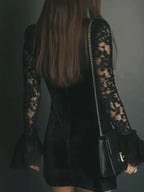 Paloma™ | Lace-Trim Mini Dress