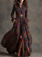 Taveline™ | Classic Elegant Shirt Dress