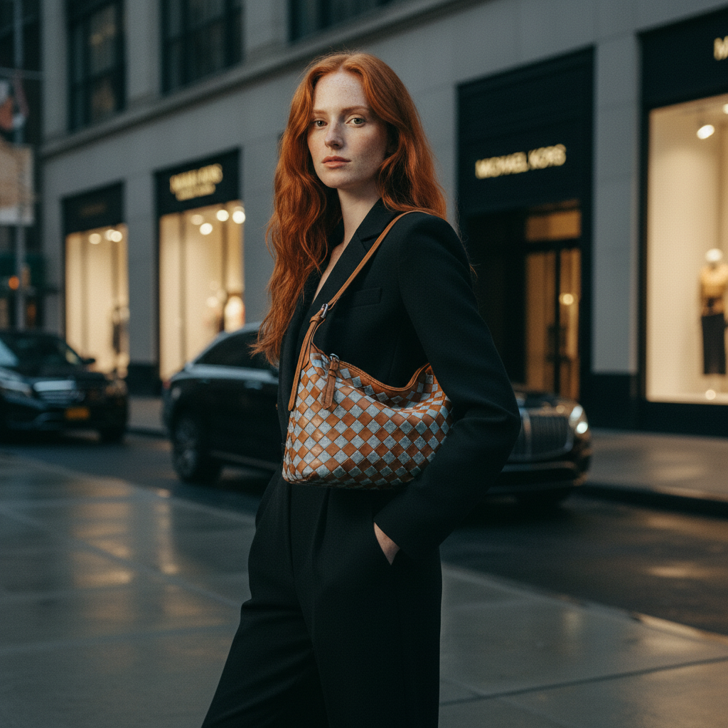Tori Woven Hobo Bag
